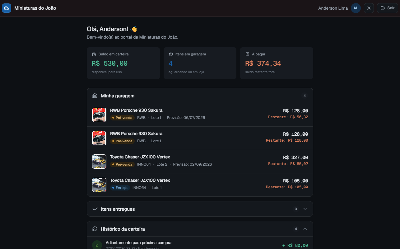 Garagem do Cliente (portal)